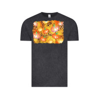 Vintage Black fall pumpkin background Vintage Tee - AdoDesignShop