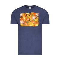 Fall Pumpkin Background Vintage Tee | Teevron