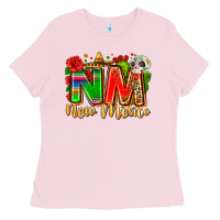 Bubblegum Pink new mexico Ladies Tee - Zillion Design Studio