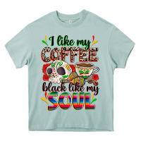 Arona i like my coffee black like my soul Heavy Core Tee - Zillion Design Studio