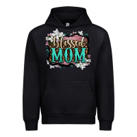 Black blessed mom Urban Hoodie - OliviaCreatesArt