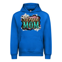 Cobalt blessed mom Urban Hoodie - OliviaCreatesArt