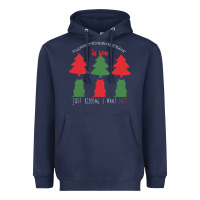 Navy All Want For Christmas is You Just Kidding I Want Cats Heavyweight Hoodie - Bettercallsaul