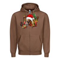 Chestnut joy christmas with horse bbs Zipper Hoodie - BundleAndBundleShop