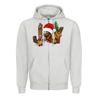 Dove Grey joy christmas with horse bbs Zipper Hoodie - BundleAndBundleShop