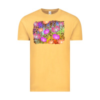 Vintage Mustard colourful pumpkin background Vintage Tee - AdoDesignShop