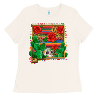 Bone new mexico map Ladies Tee - Zillion Design Studio