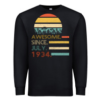 Black Awesome Since JULY 1934 Premium Sweatshirt - Bettercallsaul