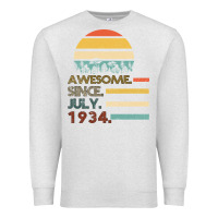 Oatmeal Heather Awesome Since JULY 1934 Premium Sweatshirt - Bettercallsaul