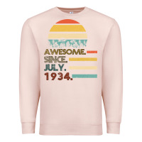 Pale Pink Awesome Since JULY 1934 Premium Sweatshirt - Bettercallsaul