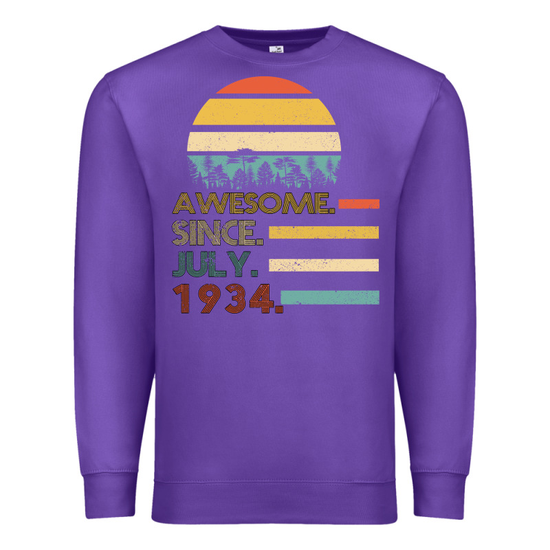 Awesome Since July 1934 Premium Sweatshirt by Bettercallsaul | Teevron
