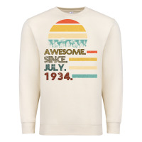 Sandshell Awesome Since JULY 1934 Premium Sweatshirt - Bettercallsaul