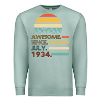 Seafoam Awesome Since JULY 1934 Premium Sweatshirt - Bettercallsaul