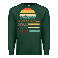 Sports Green Awesome Since JULY 1934 Premium Sweatshirt - Bettercallsaul