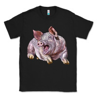 Black Landrace Pig Classic Tee - LillyAllenDesigns