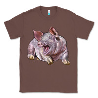 Chestnut Landrace Pig Classic Tee - LillyAllenDesigns
