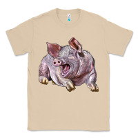Mushroom Landrace Pig Classic Tee - LillyAllenDesigns