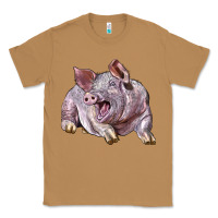 Toasted Coconut Landrace Pig Classic Tee - LillyAllenDesigns