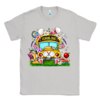 Moon Dust Easter School Bus Classic Tee - CowhideDigitalArt