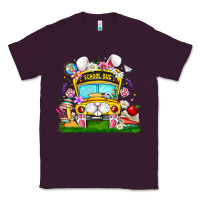 Plum Easter School Bus Classic Tee - CowhideDigitalArt