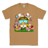 Toasted Coconut Easter School Bus Classic Tee - CowhideDigitalArt