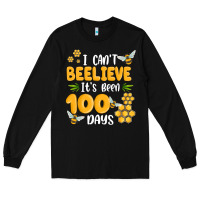 Black i cant beelieve its been 100 days Long Sleeve Tee - MaliasSmallBusiness
