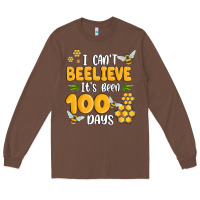 Chestnut i cant beelieve its been 100 days Long Sleeve Tee - MaliasSmallBusiness