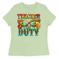 Matcha teacher off duty Ladies Tee - texasbilliewilder