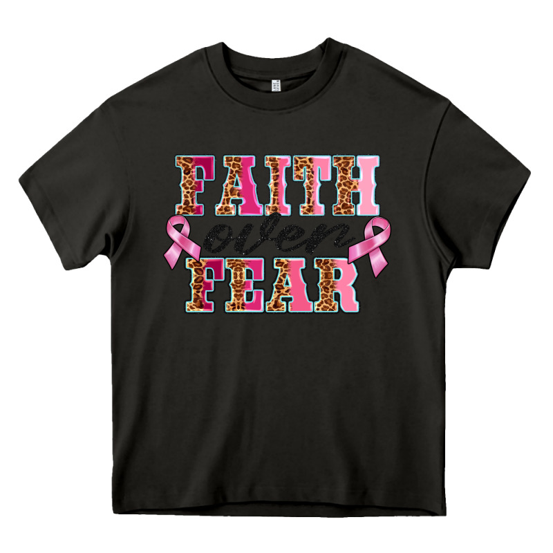 Faıth Over Fear Heavy Core Tee by BarkalooDesign | Teevron