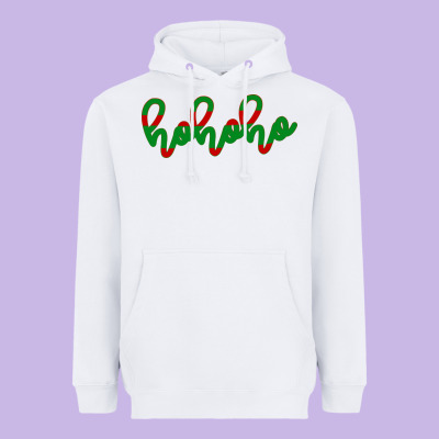 Christmas Ho Ho Ho Heavyweight Hoodie Designed By Bettercallsaul
