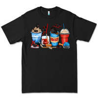 Black hockey begins after coffee cups Premium Tee - Zillion Design Studio