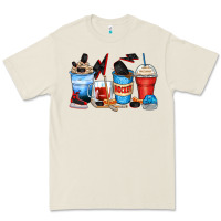 Bone hockey begins after coffee cups Premium Tee - Zillion Design Studio