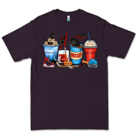 Plum hockey begins after coffee cups Premium Tee - Zillion Design Studio