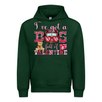 Forest Green i've got a bus full of valentine Urban Hoodie - OliviaCreatesArt