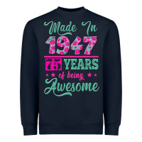 Navy made in 1947, 75 years of being awesome kopya Heavyweight Sweatshirt - Jasminsmagicworld