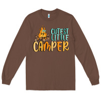 Chestnut cutest little camper Long Sleeve Tee - MaliasSmallBusiness