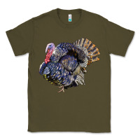 Army Green Bronze Turkey Classic Tee - LillyAllenDesigns