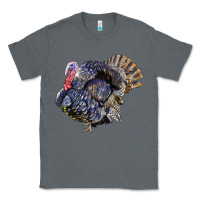 Charcoal Heather Bronze Turkey Classic Tee - LillyAllenDesigns