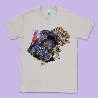 Bronze Turkey Classic Tee Designed By Lillyallendesigns