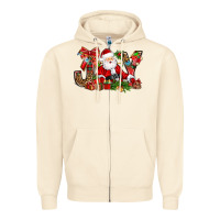 Sandshell joy christmas with santa bbs Zipper Hoodie - BundleAndBundleShop