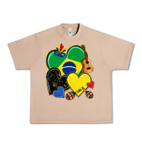 Burro brazil hearts Urban Heavy Tee - NancyCooperArtShop