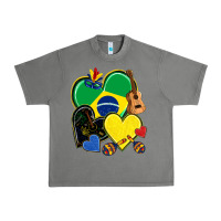 Tornado brazil hearts Urban Heavy Tee - NancyCooperArtShop