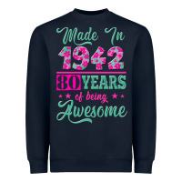 Navy made in 1942, 80 years of being awesome kopya Heavyweight Sweatshirt - Jasminsmagicworld