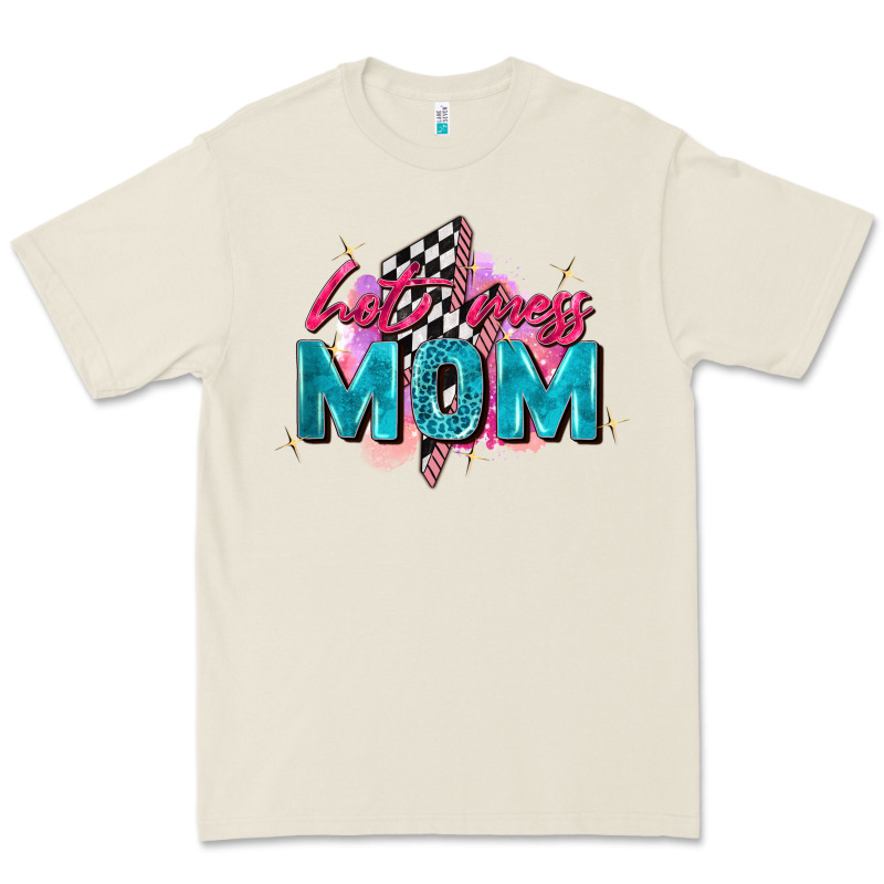 Hot Mess Mom Premium Tee by Zillion Design Studio | Teevron