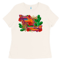 Bone mexico map Ladies Tee - Zillion Design Studio