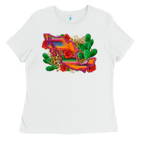 White mexico map Ladies Tee - Zillion Design Studio