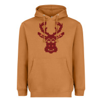 Meerkat Christmas Deer Ugly Heavyweight Hoodie - Bettercallsaul