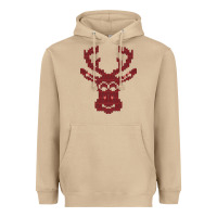 Mushroom Christmas Deer Ugly Heavyweight Hoodie - Bettercallsaul