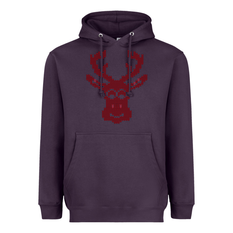Christmas Deer Ugly Heavyweight Hoodie by Bettercallsaul | Teevron