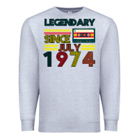 Heather Grey Vintage 1974 Premium Sweatshirt - Bettercallsaul